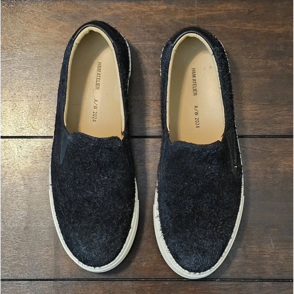 H&M atelier brushed